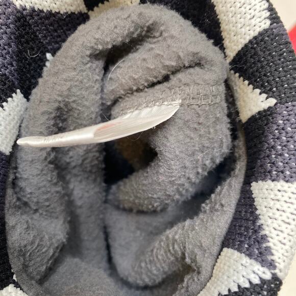 Hunter Boots Pink Waterproof Wellingtons Black & White Knit Cuff EUC Sz 6 - Picture 9 of 11